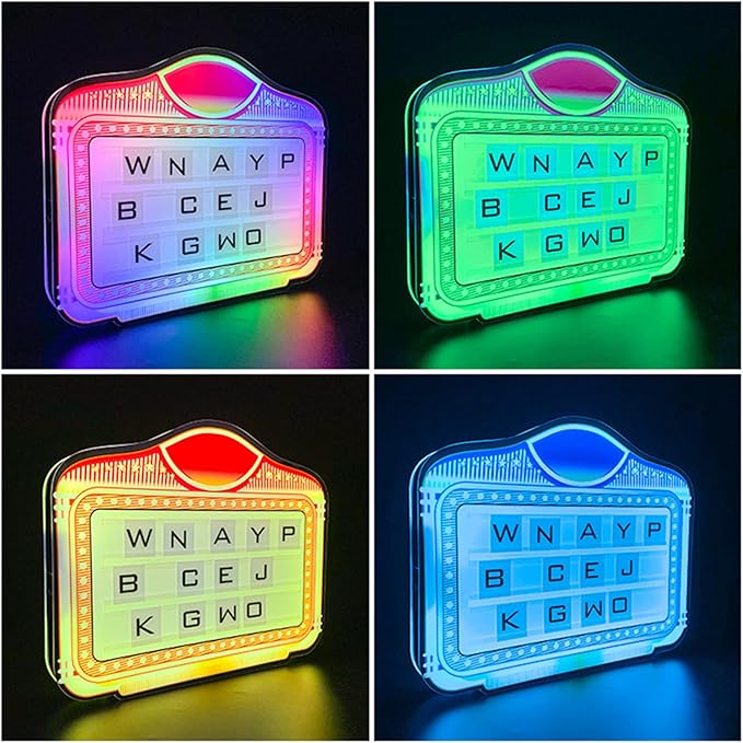 LED Handheld Bottle Service Display Sign,LED Letter Bottle Presenter,Bottle Service Lights Sign with 4 Set Letters & 1 Set Number,Nightclub LED Bottle Presenter for Home Decor, Birthday Parties,(VIP)