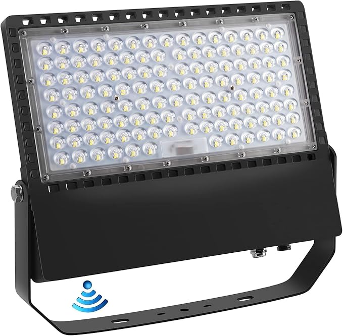 Juyace 240W Led Flood Light Dusk to Dawn Outdoor Lighting 5000K IP65 for Commercial Building Parking lot Farm Yard