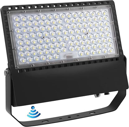 Juyace 240W Led Flood Light Dusk to Dawn Outdoor Lighting 5000K IP65 for Commercial Building Parking lot Farm Yard
