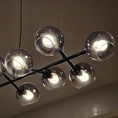 Liii&ARTMAN LED Light Globe G16.5 Dim-to-Warm 2000-2800K E12 5W Matt Porcelain White Soft Glow CRI97 350LM, (4-Pack)