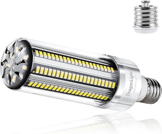 DragonLight 54W Corn LED Light Bulb (400 Watt Equivalent) E26/E39 Large Mogul Base LED Lamp 6000K Daylight 6,500LM