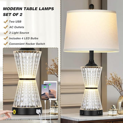 Modern Table Lamps Black