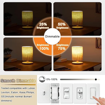 T10 LED Light Bulb 8.9inch E26 Base Matt Opal Porcelain Warm White 2700K Dimmable Edison 4W Led Tubular Bulb,400LM,40 Watt Equivalent,Outside Frosted Glass,for Cabinet Display Cabinet etc,4 Pack.