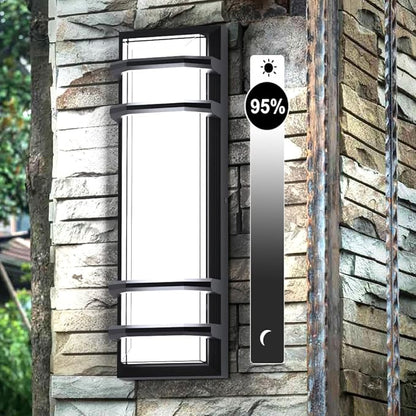 Sytmhoe 16inch LED Square Outdoor Wall Lights 30W 6000K 10%-100% Dimmable Exterior Wall Light Aluminum Body Waterproof IP65 led Porch Light for House Patio Garage Garden