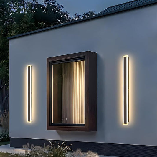 47inch 1 Pack Outdoor Wall Lights LED 3000K Outdoor Wall Sconce IP65 Waterproof Exterior Sconce for House Garage Patio