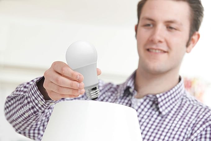 Simply Conserve 6W (40W EQ) Dimmable Energy Efficient A19 LED Light Bulb 60-Pack Bulk 2700K