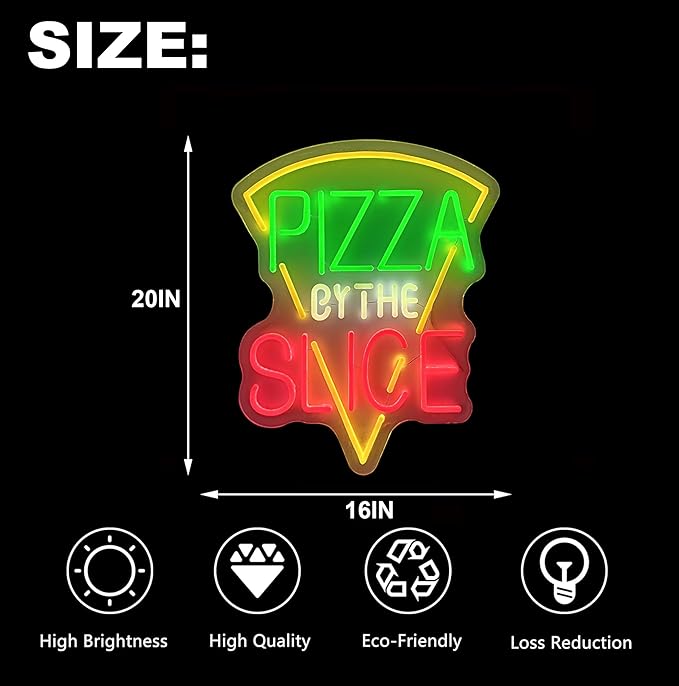Salad Neon Sign Led Neon for Wall Decor Home Kitchen Business Restaurant Buffet Vegan Shop Fresh Vegetables Bakery Powered Ultra Bright Dimmable 14.2" x 12.6" Handmade LED Neon Tubing Signs
