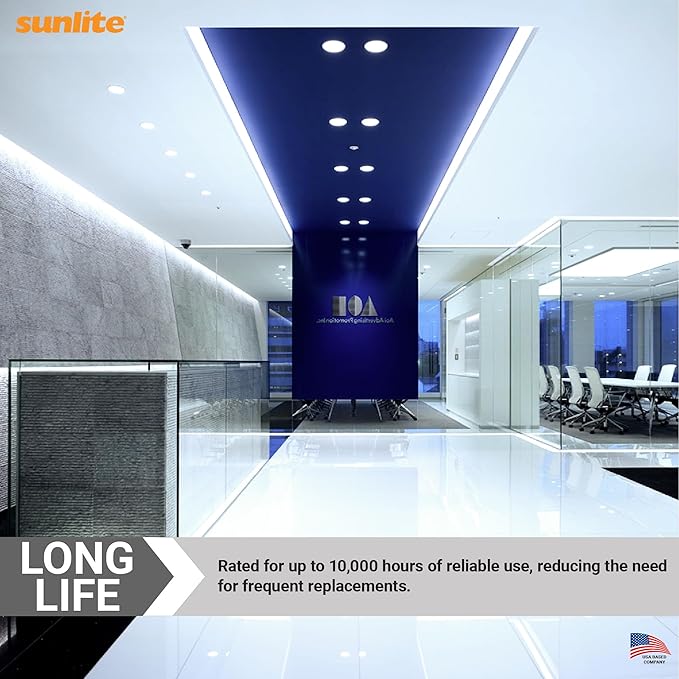 Sunlite CFL Plug-in PLT 4-Pin Triple Tube Light, 32 Watts, 4-Pin GX24q3 Base, 2400 Lumens, 5000K Daylight, 10 Pack