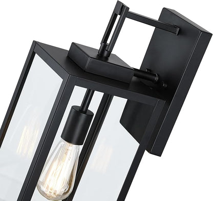 2 Pack 22" Large Size Outdoor Wall Sconce,22 Inch Outdoor Wall Lantern Light for Garage Porch Light Extra Large Exterior Light Fixture for Porch Patio