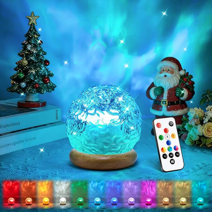 Teen Girl Gifts Trendy Stuff Ocean Lamps for Bedroom,18 Colors Northern Lights Projector Mood Lighting,Dimmable Night Light Projector Lights for Bedroom,Remote Aesthetic Room Decor for Teen Girls Gift