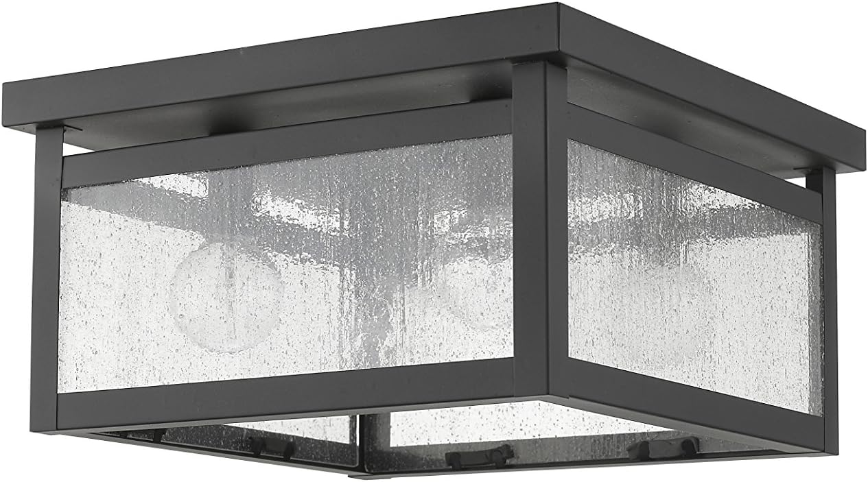 Livex Lighting 4052-07 Milford 4-Light Ceiling Mount, Bronze 6.00x11.00x11.00