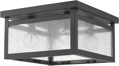 Livex Lighting 4052-07 Milford 4-Light Ceiling Mount, Bronze 6.00x11.00x11.00