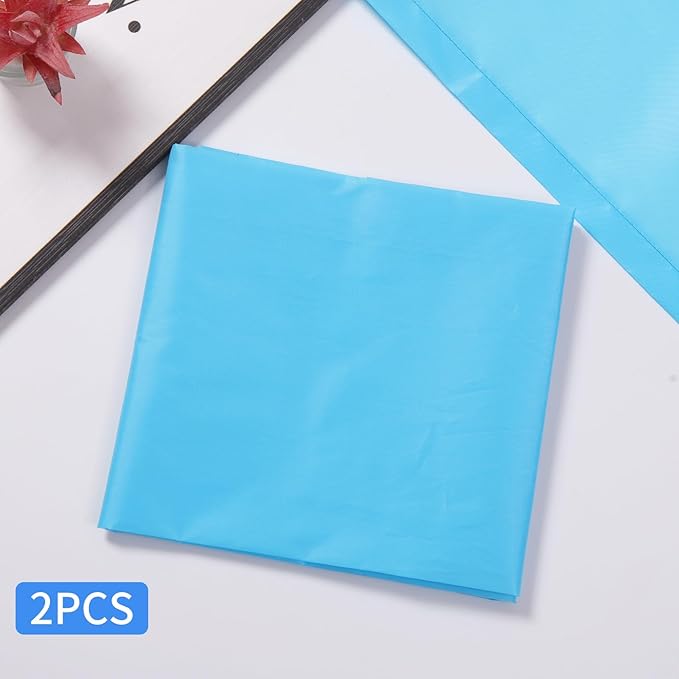 2pcs Fluorescent Light Covers - Light Covers for Ceiling Lights Classroom, Magnetic Light Filters for Office, Hospitals, Home 4 x 2 Feet (blue)