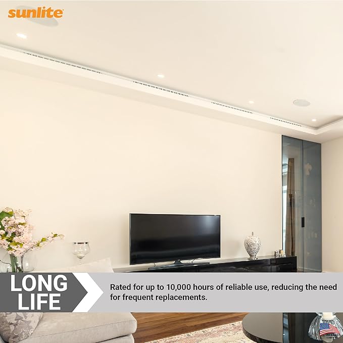 Sunlite CFL Plug-in PLT 4-Pin Triple Tube Light, 32 Watts, 4-Pin GX24q3 Base, 2400 Lumens, 4100K Cool White, 10 Pack
