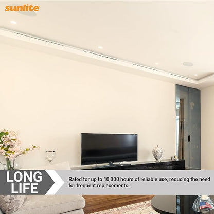 Sunlite CFL Plug-in PLT 4-Pin Triple Tube Light, 32 Watts, 4-Pin GX24q3 Base, 2400 Lumens, 4100K Cool White, 10 Pack