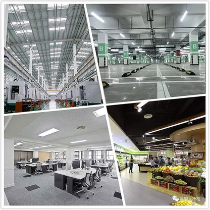 6pcs 3FT 15W T8 Tube Light White Daylight 6000k T8 LED Bulbs Shop Lights Ballast Bypass G13 Base 3 Foot Milky Cover Fluorescent Tube lamp Replacement AC100-277V(3ft 15w, 6 Pack)