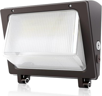 JTT 150W LED Wall Pack Light with Dusk to Dawn Photocell,22500LM 5000K Daylight IP65 Waterproof WallPack Lights Outdoor LED [Eqv. 1200W HPS/HID] for Parking Lot,Warehouse,Yard ETL | 5-Year Warranty