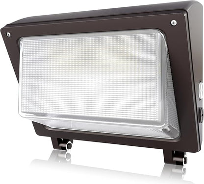 JTT LED Wall Pack Light 120W/96W/72W with Dusk to Dawn Photocell, 18000LM 6000K/5000K/4000K CCT IP65 Waterproof WallPack Lights Outdoor LED [Eqv. 800W HPS/HID] for Parking Lot,Warehouse,Yard