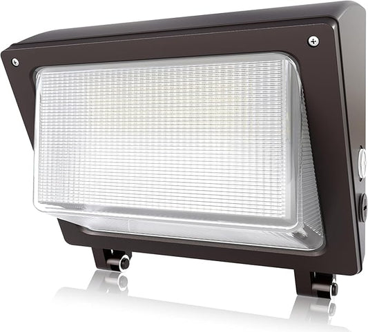 JTT LED Wall Pack Light 120W/96W/72W with Dusk to Dawn Photocell, 18000LM 6000K/5000K/4000K CCT IP65 Waterproof WallPack Lights Outdoor LED [Eqv. 800W HPS/HID] for Parking Lot,Warehouse,Yard