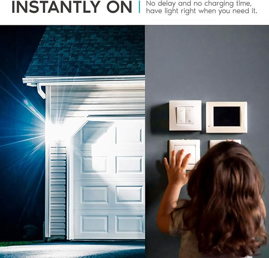 LUXRITE A21 LED Bulbs 150 Watt Equivalent, 2550 Lumens, 5000K Bright White, Dimmable Standard LED Bulb 22W, Energy Star, E26 Medium Base - Indoor and Outdoor (6 Pack)