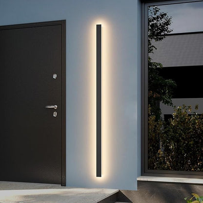 56In Long Outdoor Light,IP65 Waterproof Modern Exterior Lighting Fixture 3000K Linear Outdoor Light for Porch Courtyard
