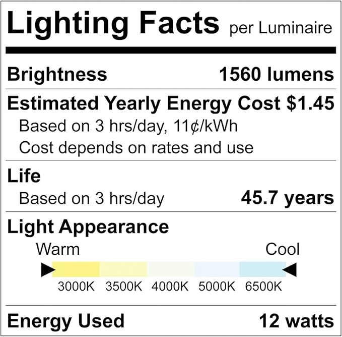 LUXRITE 3FT LED Tube Light, T8, 12W=25W, 5CCT 3000K- 6500K, 1560LM, 320° Beam Angle, Fluorescent Replacement, Ballast Compatible or Bypass, Single or Double End Powered, Damp & UL Listed (4 Pack)