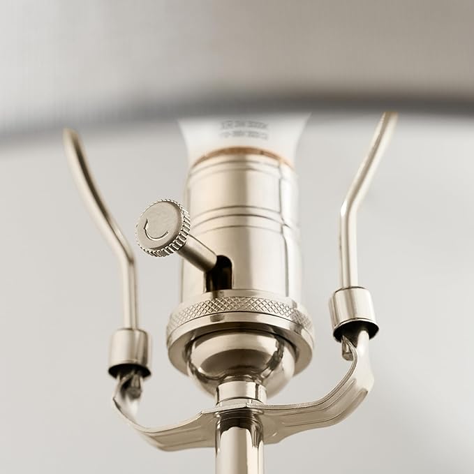 Z Gallerie Jagger Table Lamp,Silver (Bulbs not Included)