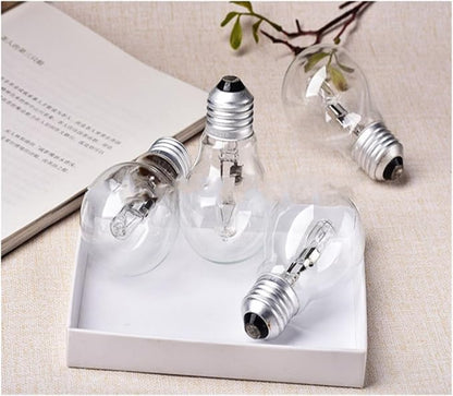 10pcs A55 E27 Halogen Lamp 220V 28W 42W 53W 70W 100W 96 * 55mm 2700K Halogen Bulb Clear Replacement Fit for Incandescent Lamp(53W)