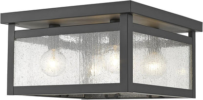 Livex Lighting 4052-07 Milford 4-Light Ceiling Mount, Bronze 6.00x11.00x11.00