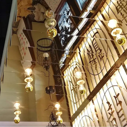Lxcom Lighting A60/A19 Half Chrome Light Bulb 6W (60 Watt Equivalent) Dimmable Half Gold Reflected Light Warm White 2700K Decorative LED Edison Bulb E26 E27 Base Gold Tipped Mirror Bulbs,4 Pack