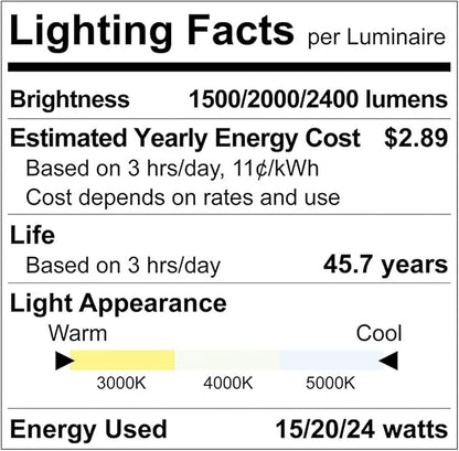 LUXRITE Dusk to Dawn LED Modern Outdoor Wall Light, 10", Up or Up and Down Light, 3CCT 3000K-5000K, Waterproof Square Wall Sconce, 15/20/24W, Dimmable, IP65, ETL, Black - Exterior Porch Patio Garage