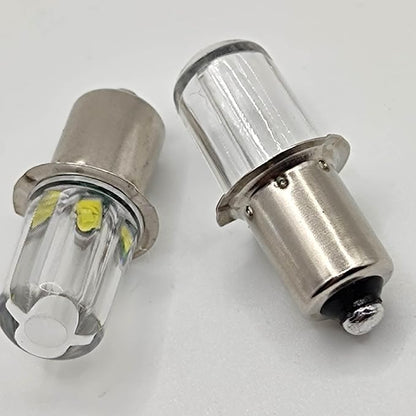 P13.5S PR2 PR3 Led Bulb for 2.8 3V 2-Cell D Flashlight LED Flashlight Upgrade Replacement Bulb (4Pack)