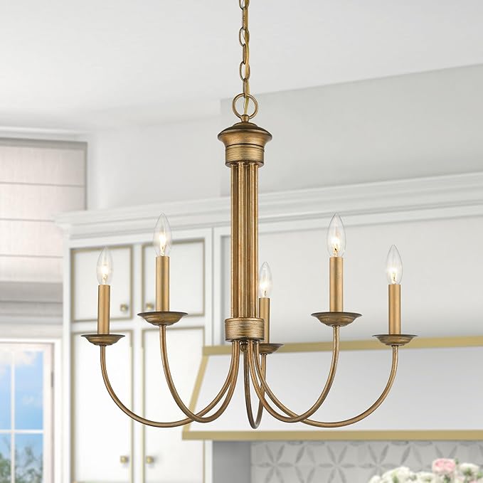 Livex Lighting 42685-04 5 Light Black Chandelier