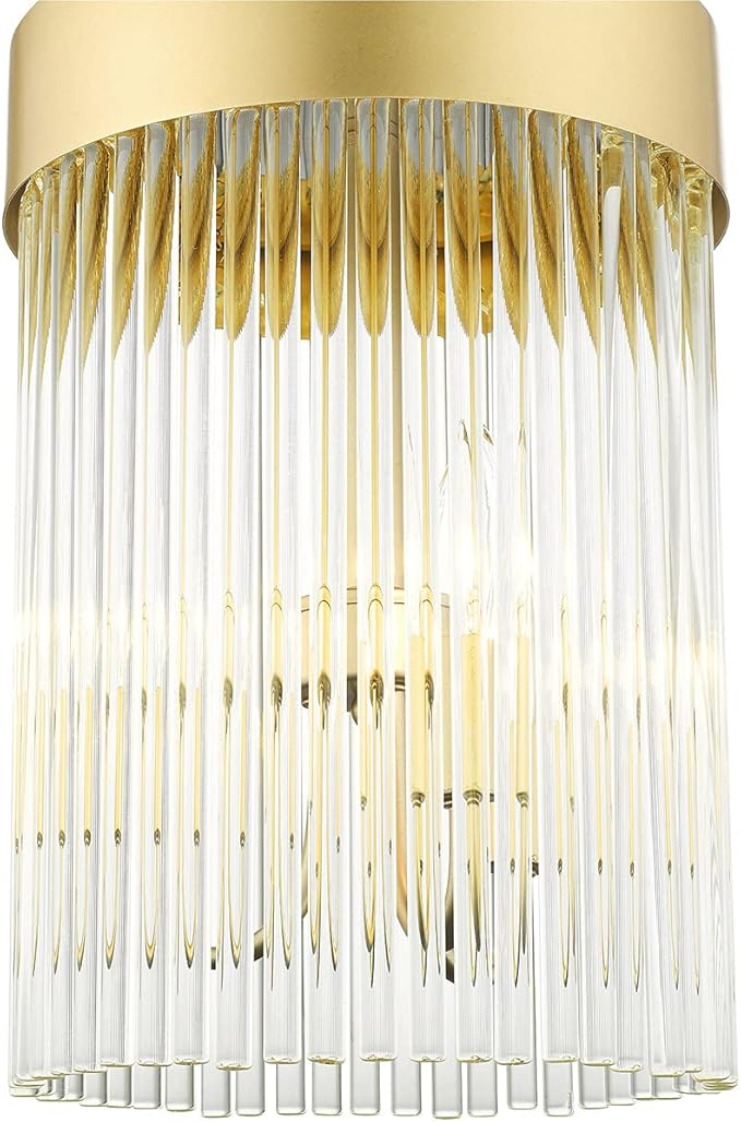 Livex Lighting 49828-33 3 Light Soft Gold Chandelier