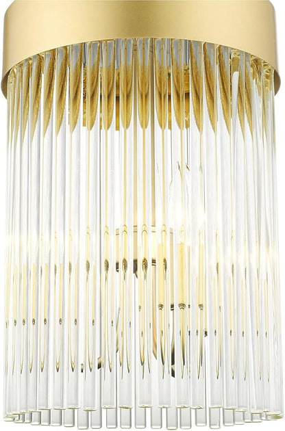 Livex Lighting 49828-33 3 Light Soft Gold Chandelier