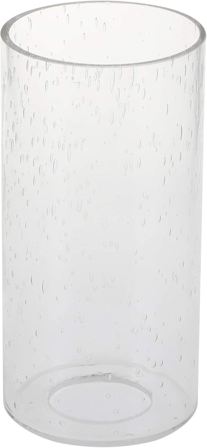 GoLucky Glass Cylinder Shade Accessory - Glass Lamp Fixture Shade Replacement - 1-5/8 Inch Fitter - 4"D x 5.5"H