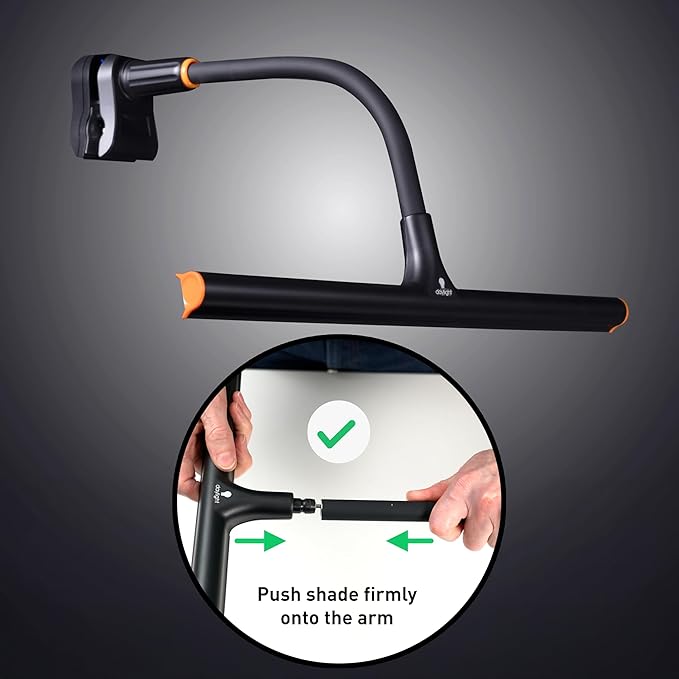 Daylight Company Easel Lamp Go™ Premium 95+ CRI LED Art Lamp with 3-Step Dimmer, USB-C Cable, and Built-in Battery for Superb Color Reproduction and Uninterrupted Illumination