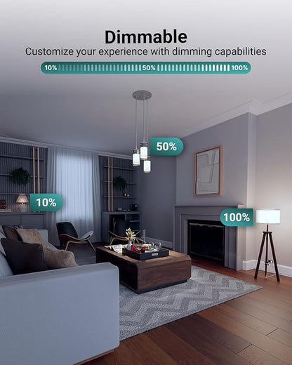 Sunco 16 Pack GU24 LED Bulb A19, 2 Prong Light Bulbs, 800 LM, 9W (60W Equivalent), 5000K Daylight, Dimmable, Twist & Lock GU24 Pin Base, CRI91, Instant On UL.