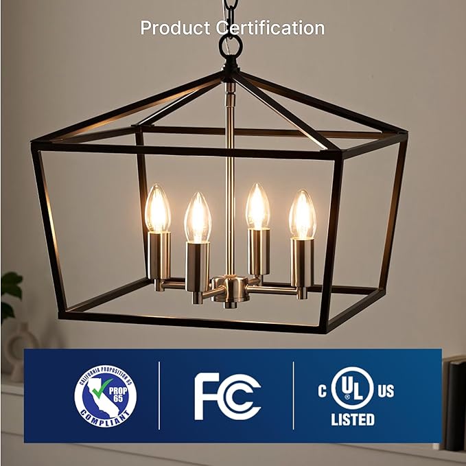 FLSNT 100W Equivalent LED Candelabra Bulbs, 800LM Dimmable B11 E12 LED Chandelier Light Bulbs, 5.5W, 2700K Soft White, 12 Pack
