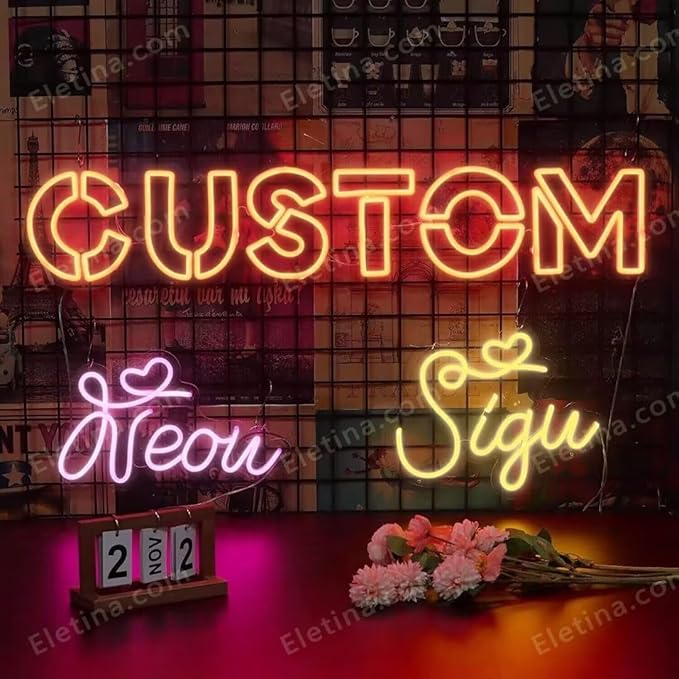 Neon Signs for Wall Decor Smoke Vape Shop Sign Neon Led Handmade LED Neon Tubing Signs