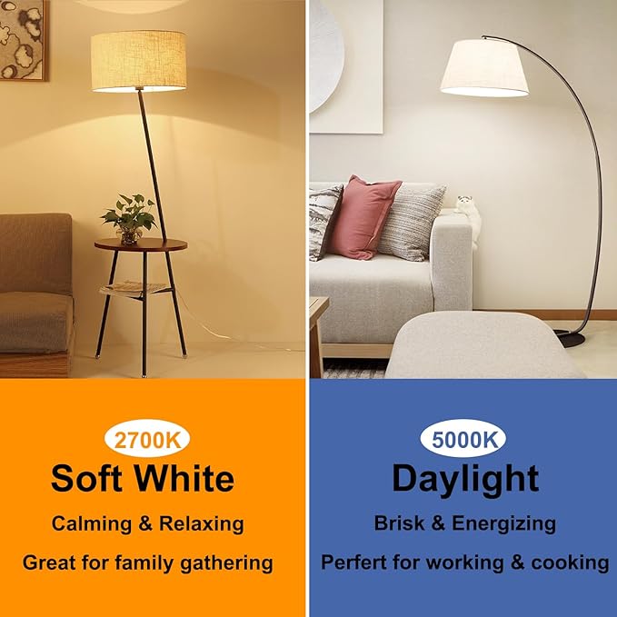 12Packs ST64 Large Vintage LED Edison Bulbs, 60W Equivalent 7W, 800Lumens, Dimmable Antique LED Filament, 2700K Amber Warm White, E26 Medium Base Light Bulbs High Brightness for Bedroom Office