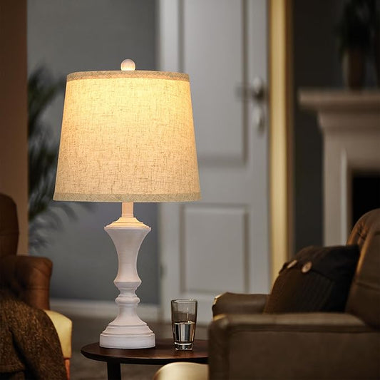 Retro Table Lamps Set of 2 Nightstand Lamp for Bedroom Vintage Rustic Table Lamps for Living Room Traditional Nightstand Bedside Lamps Bulb NOT Included