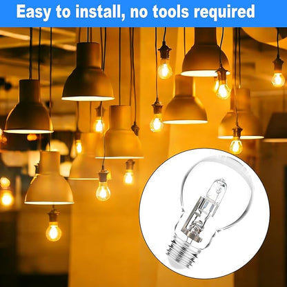 043168787963 78796 Halogen Light Bulbs for A19 Bulb Types 43 Watt 120V Replace 78796 E26 Thread Suitable (8 Pcs)
