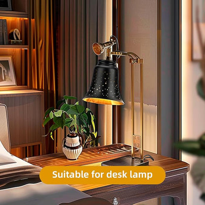 Ceiling Fan Light Covers, 3 Pack Pendant Light Shade Replacement with 1-5/8" Fitter, ALUCSET 4.5" Height and 4-3/4" Diameter, Metal Bell Shaped Cover for Chandelier Pendant Light Wall Sconces Series