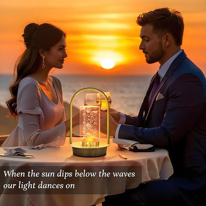 Portable Cordless Table Lamp, 3 Colors Dimmable Touch Lamps for Nightstand Rechargeable Battery Powered Metal Small Desk Lamp Lantern Lamps Outdoor Lamp for Patio Bedroom Restaurant Bar Camping