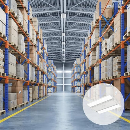 Lithonia Lighting Compact Pro LED High Bay Light, Ceiling Lighting Fixture, 18,000 Lumens, 4000K Cool White, Dimmable LED Work Light for Garage and Warehouse, MVOLT 120-277V (CPHB 18LM MVOLT 40K)