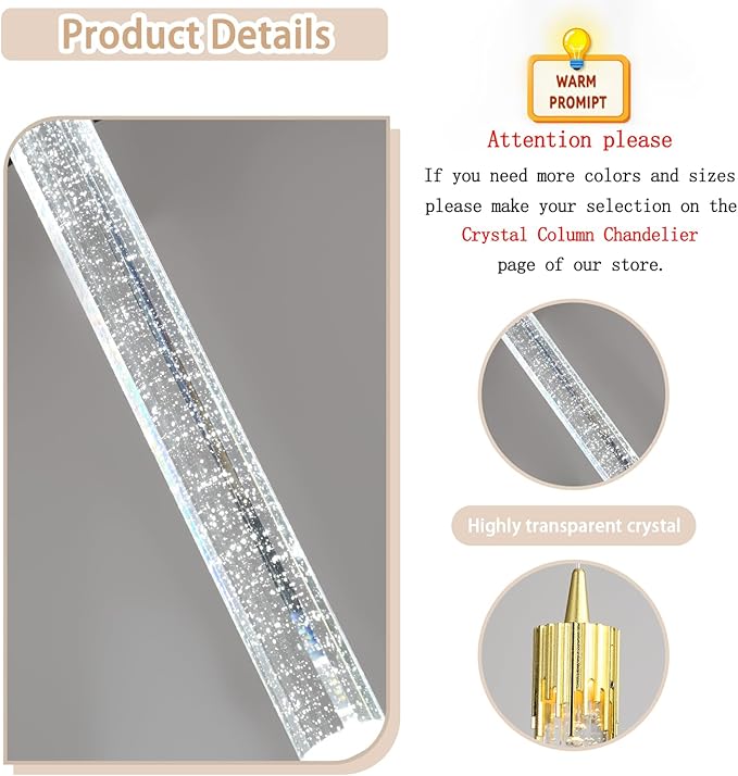 8-Light Led Chandelier, Gold Crystal Modern Led Chandelier for Dining Room, Luxury Enterway Led Dimmable Pendant Lights Fixture with Remote Control Flush Mount