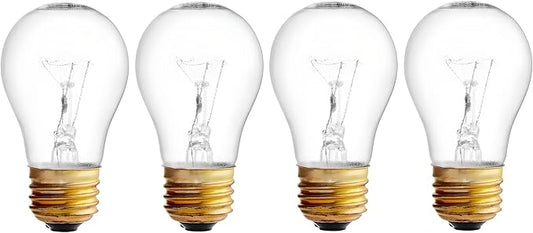 OCS Parts Hatco 02.30.265.00 Replacement Specialty Light Bulbs for Commercial Heat Warmers | 4-Pack | 40W 120V E26 PFTE Coated High Temp Shatter Resistant Specialty Consumer Lamps