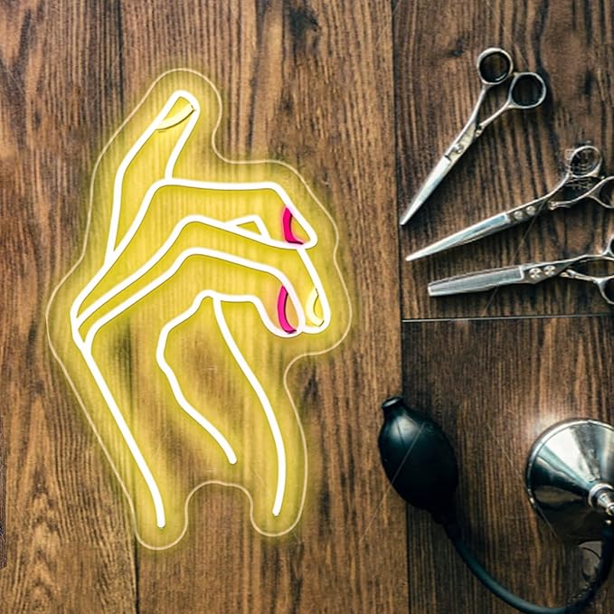 Manicure Neon Signs Manicure Neon Lights,Neon Signs For Wall Decor,Neon Light For Manicure shop,Business,Outdoor INSNEnN