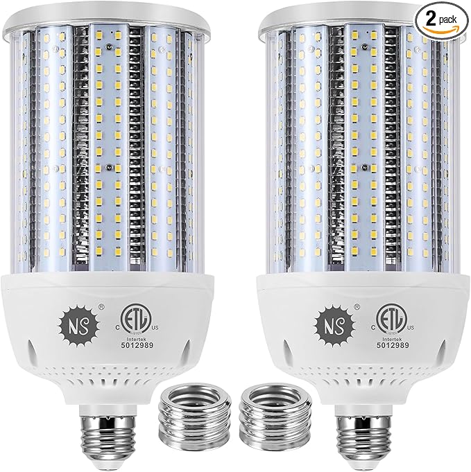 NS 1000W Equivalent LED Corn Light Bulbs,100W Led Corn Bulb 15000 Lumens 5000K Daylight White,E26/E39 Base LED Bulbs,Large Area Lights for Indoor Outdoor Warehouse Garage Backyard High Bay Lighting